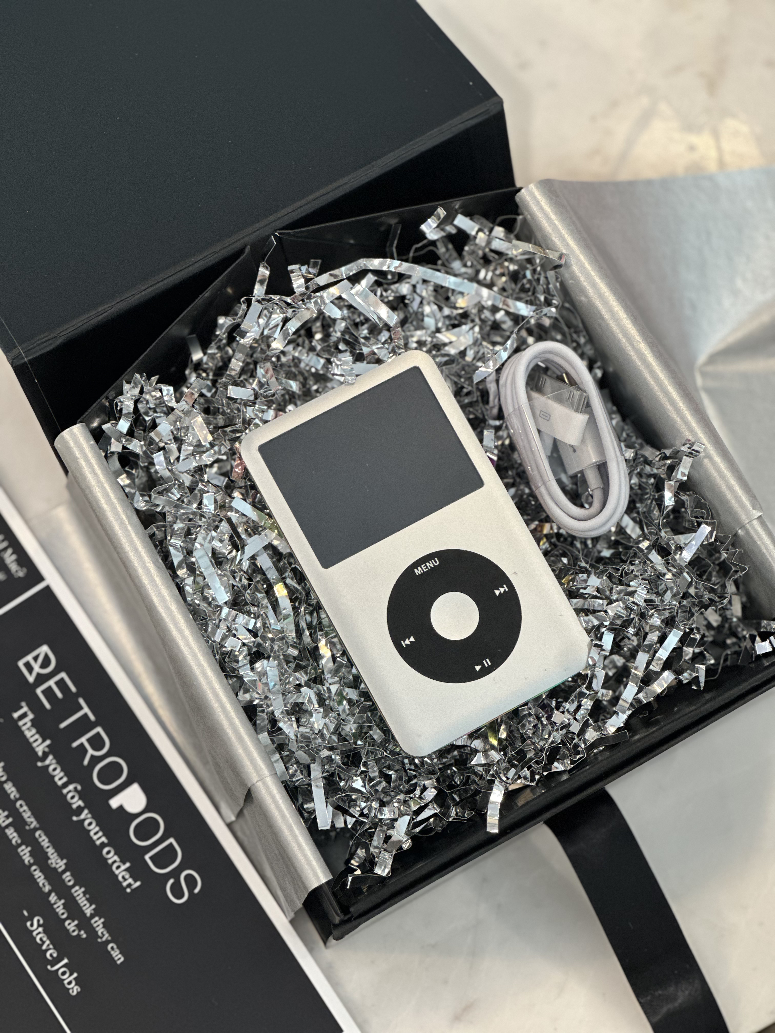 Silver iPod Classic